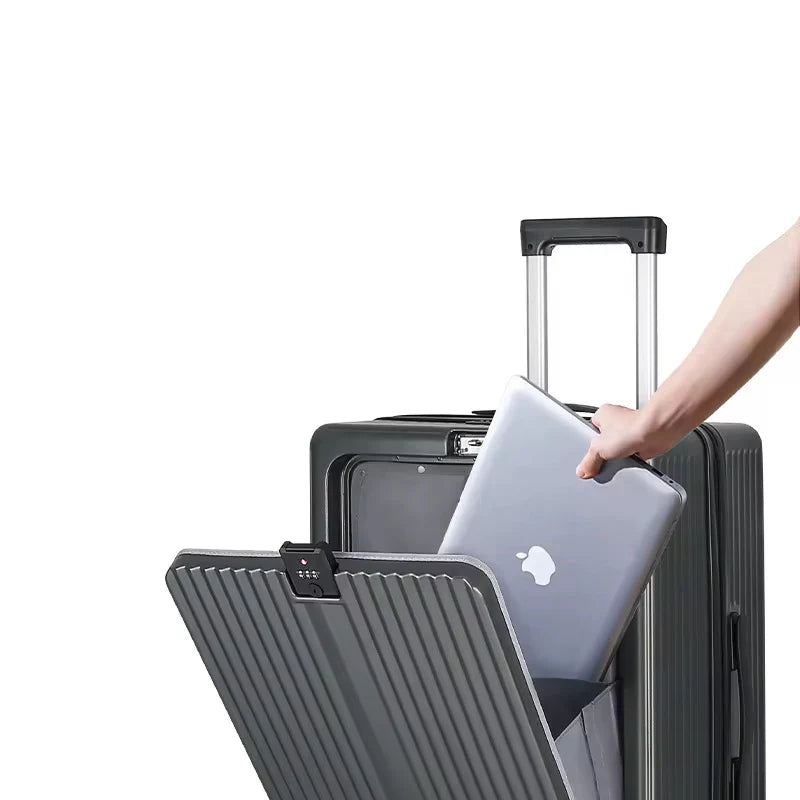 Nouvelle Valise compartiment ordinateur porte gobelet et chargeur.