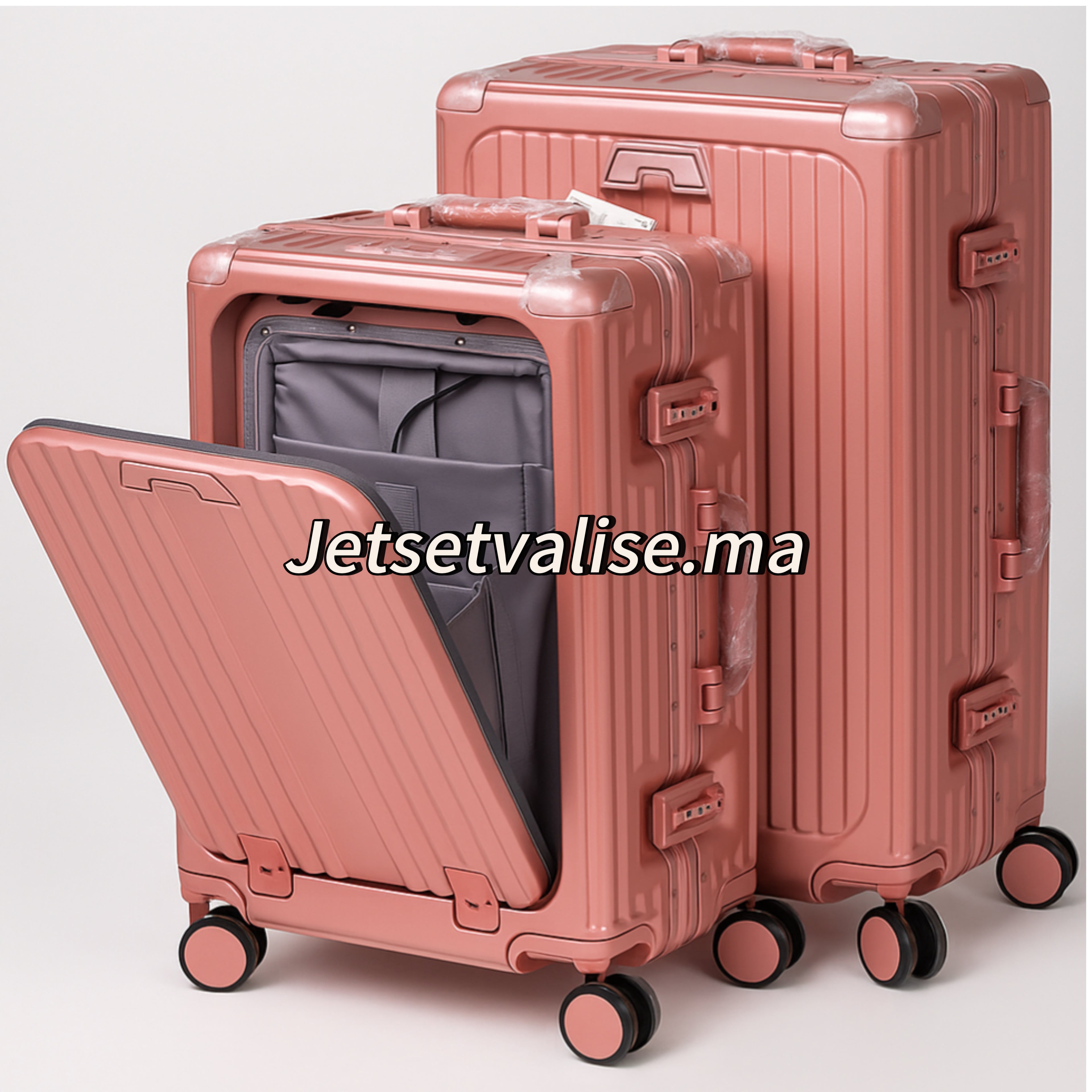 Duo Valise 10/20kg Élégant et Pratique avec Plusieurs options
